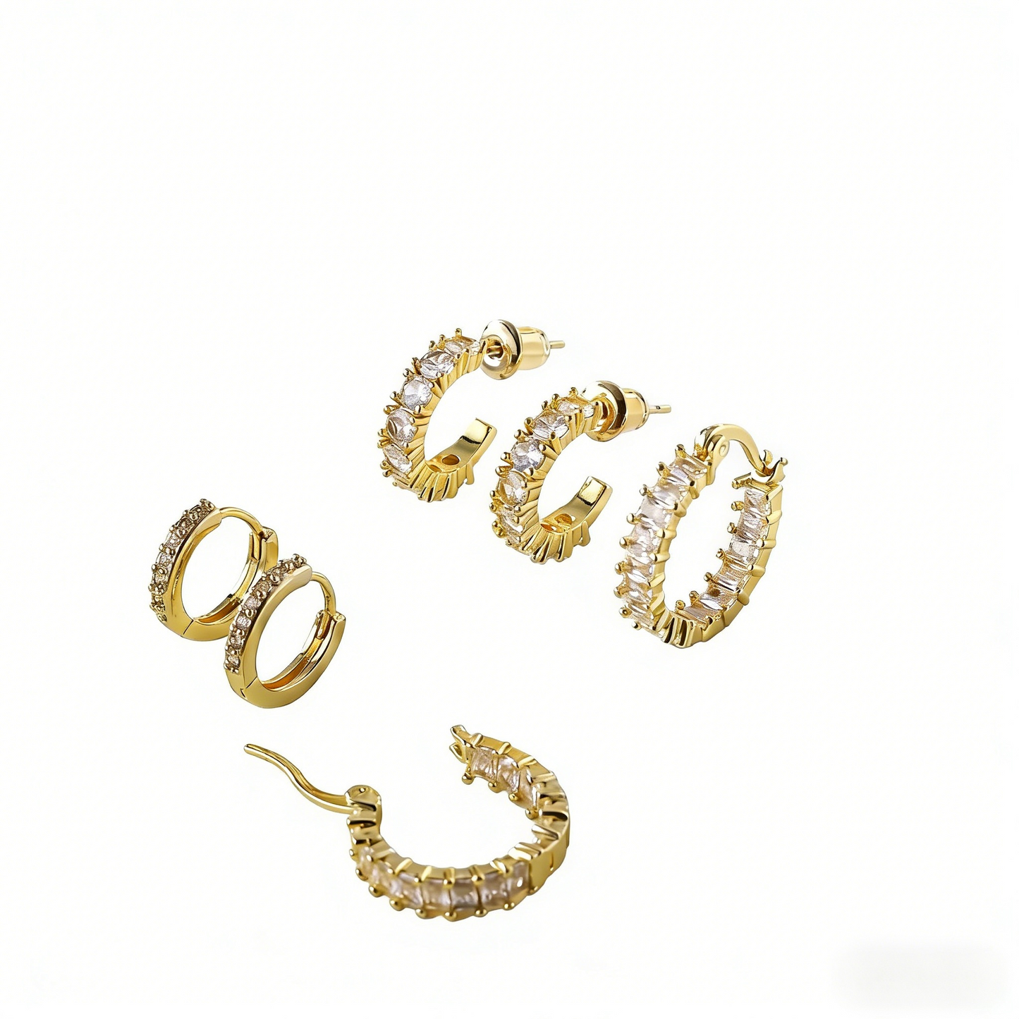 Tiny Delicate Stud Earrings
