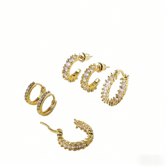 Tiny Delicate Stud Earrings