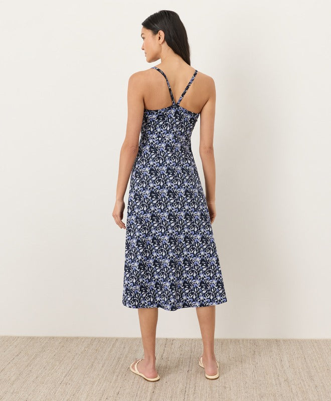 Organic Fit & Flare Midi Dress