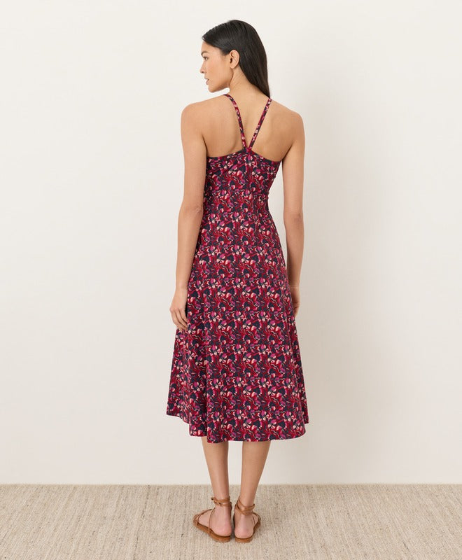 Organic Fit & Flare Midi Dress
