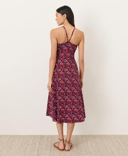 Organic Fit & Flare Midi Dress