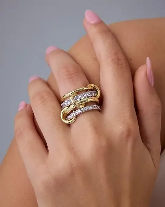 Minimal Stackable Ring Set