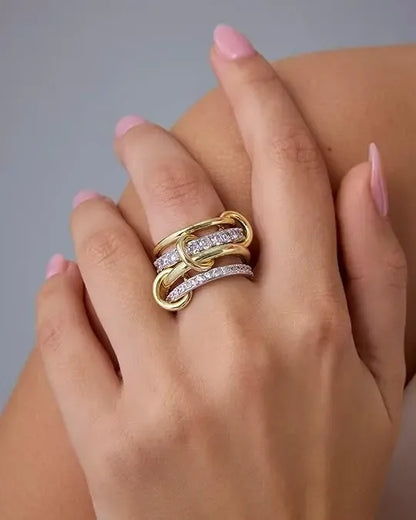 Minimal Stackable Ring Set