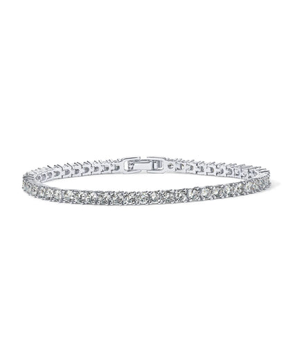 Simple tennis bracelet