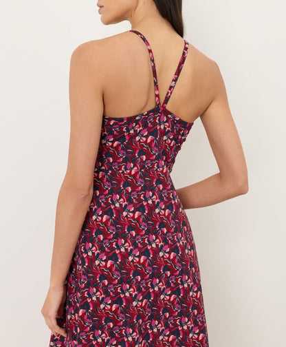 Organic Fit & Flare Midi Dress