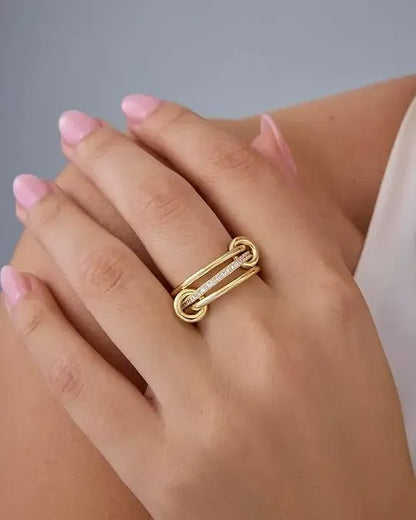 Minimal Stackable Ring Set