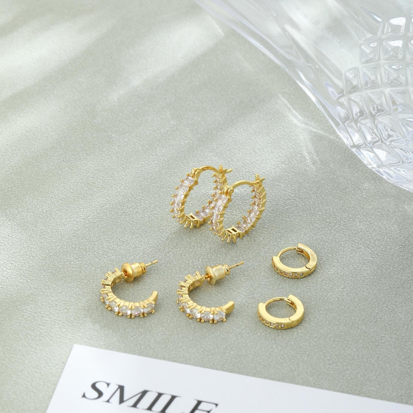 Tiny Delicate Stud Earrings