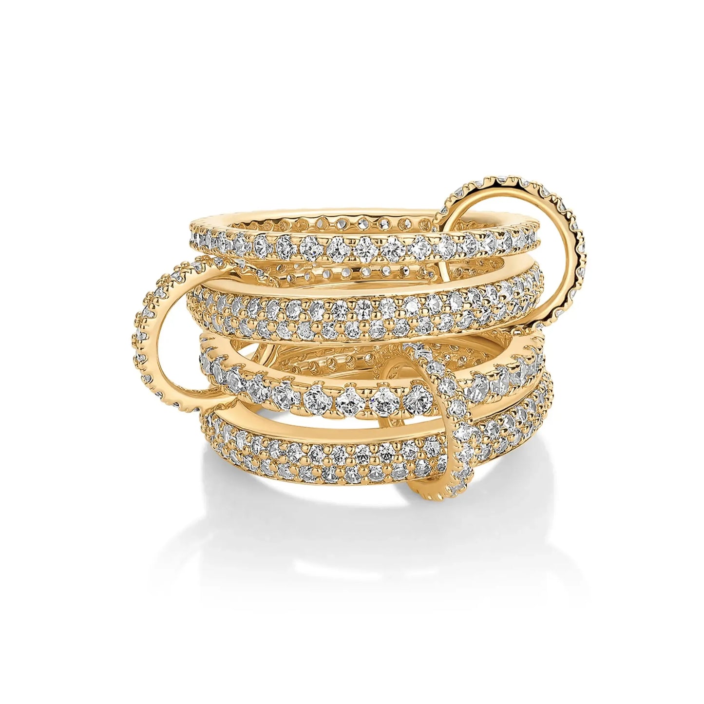 Minimal Stackable Ring Set