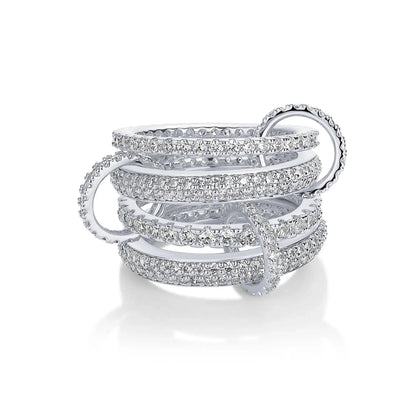 Minimal Stackable Ring Set