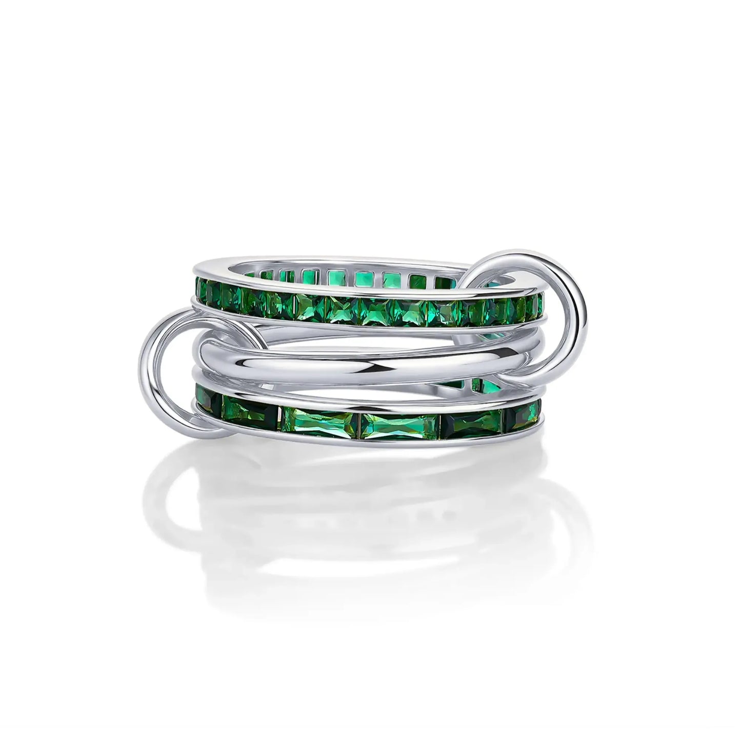 Minimal Stackable Ring Set
