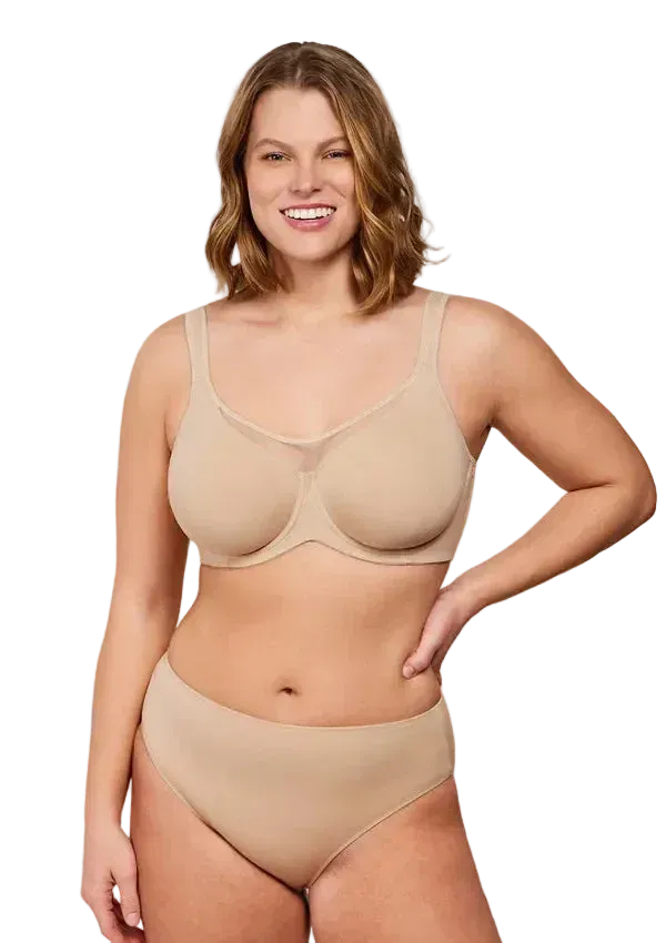 Cooling Full Coverage Minimizer Bra