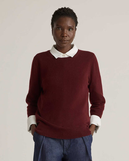 Basic soft long-sleeved sweater
