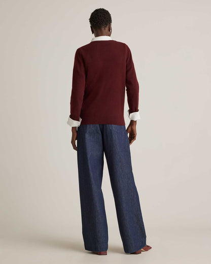 Basic soft long-sleeved sweater