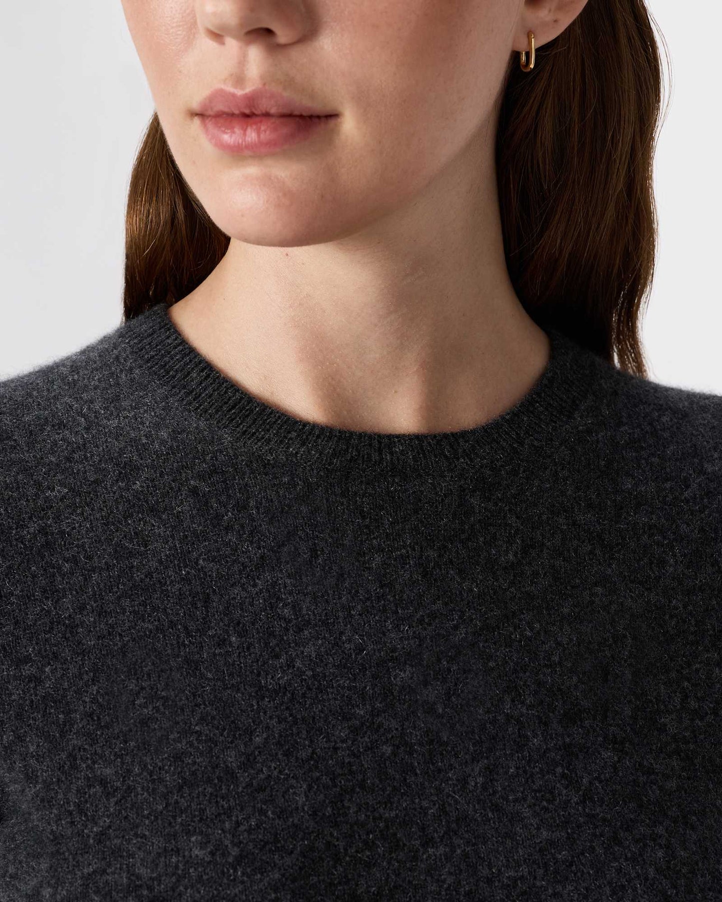 Basic soft long-sleeved sweater