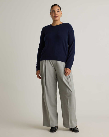 Basic soft long-sleeved sweater