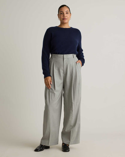Basic soft long-sleeved sweater