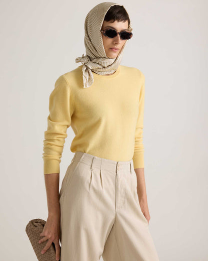 Basic soft long-sleeved sweater