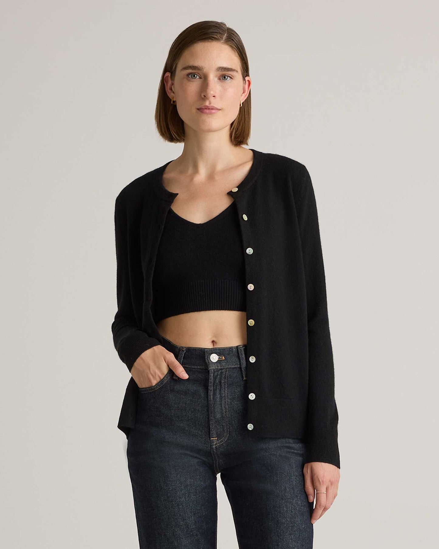 Lightweight Loose Knit Cardigan