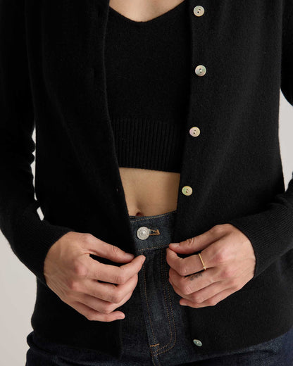 Lightweight Loose Knit Cardigan