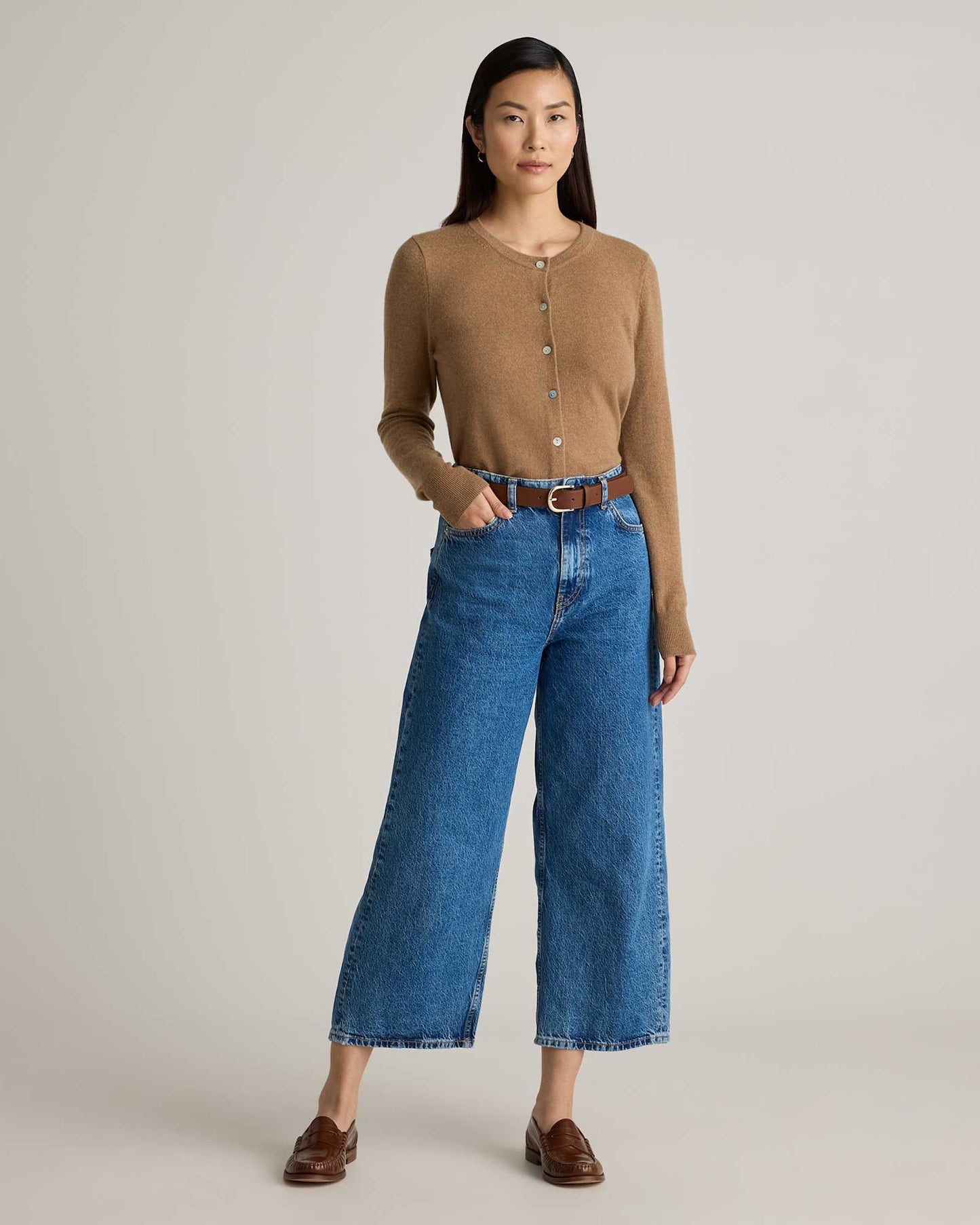 Lightweight Loose Knit Cardigan