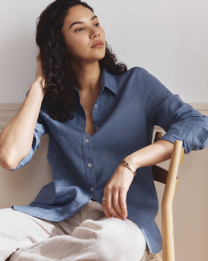 Casual Relaxed Button Shirt