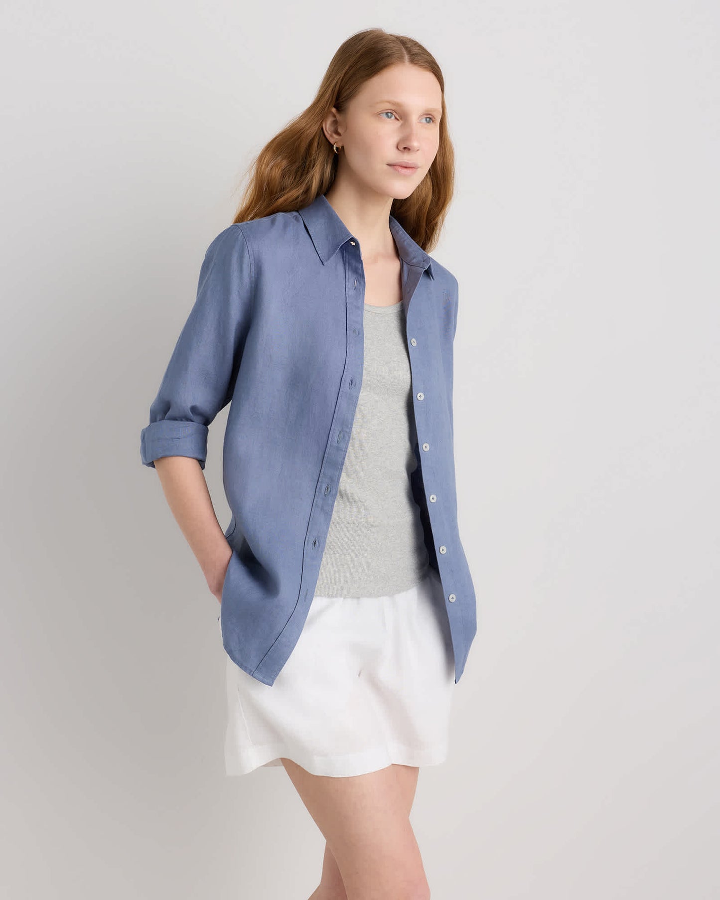 Casual Relaxed Button Shirt