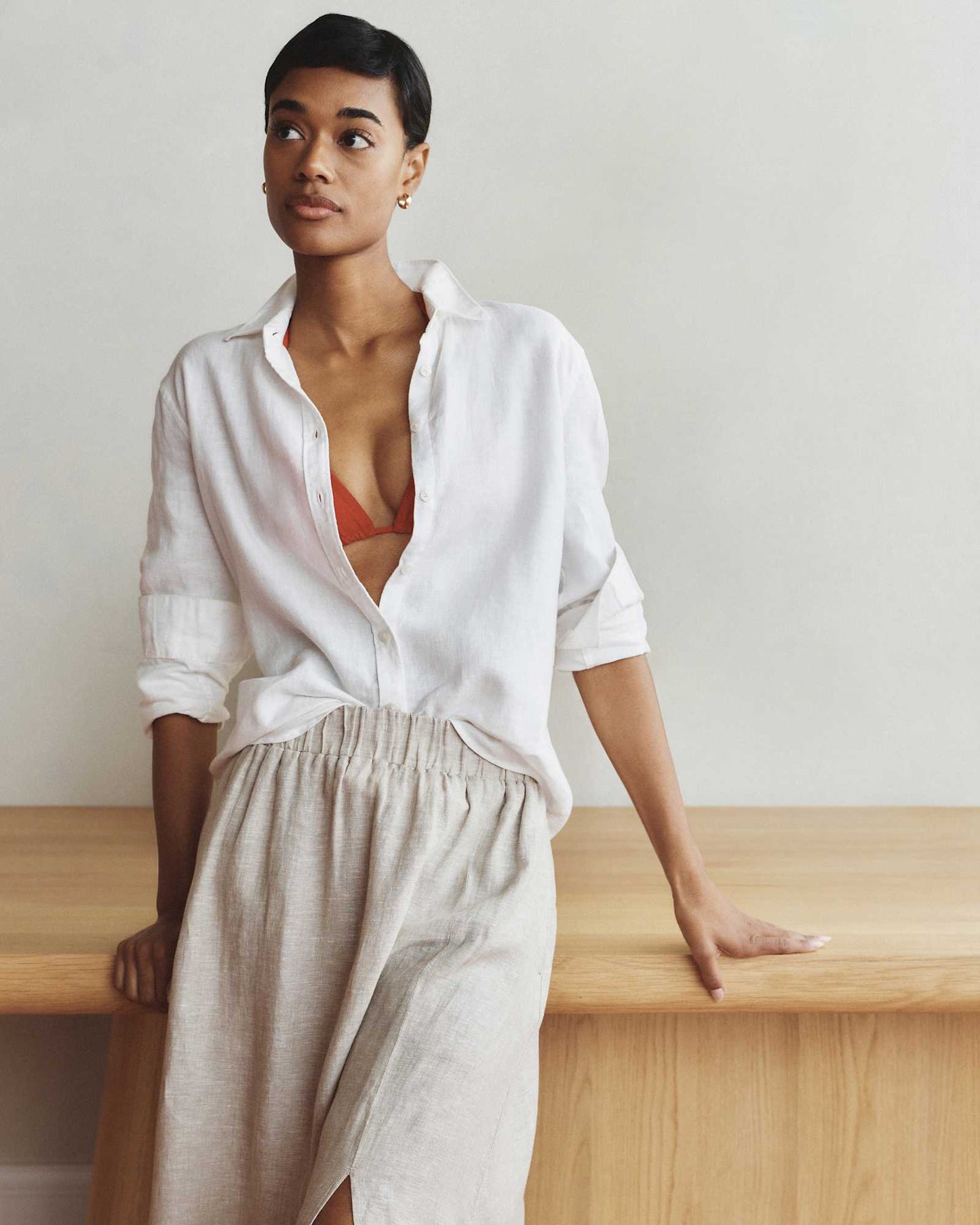Casual Relaxed Button Shirt