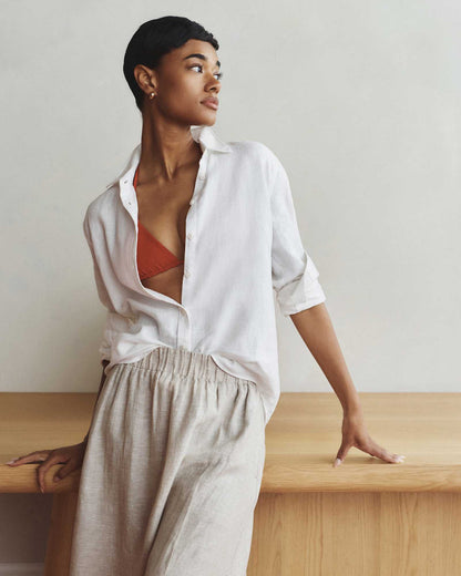Casual Relaxed Button Shirt