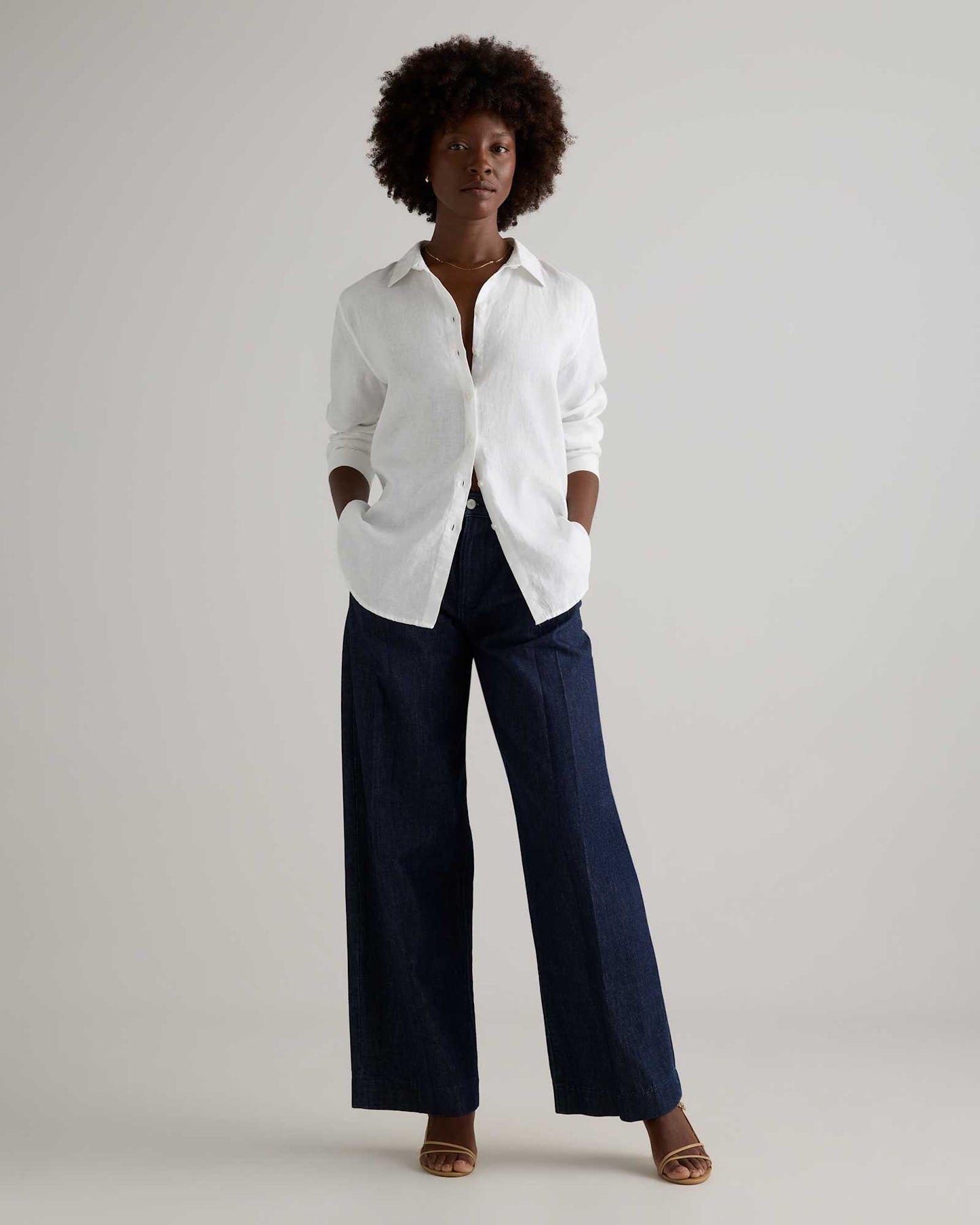 Casual Relaxed Button Shirt