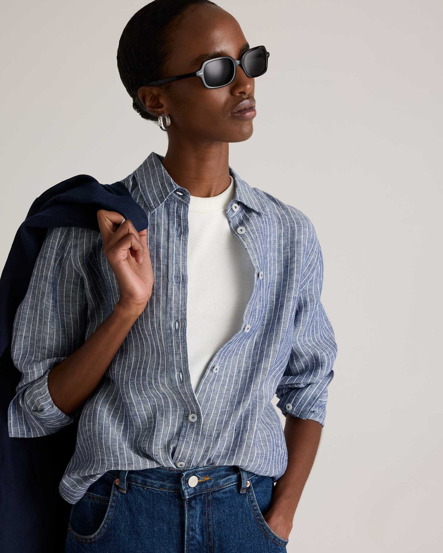 Casual Relaxed Button Shirt