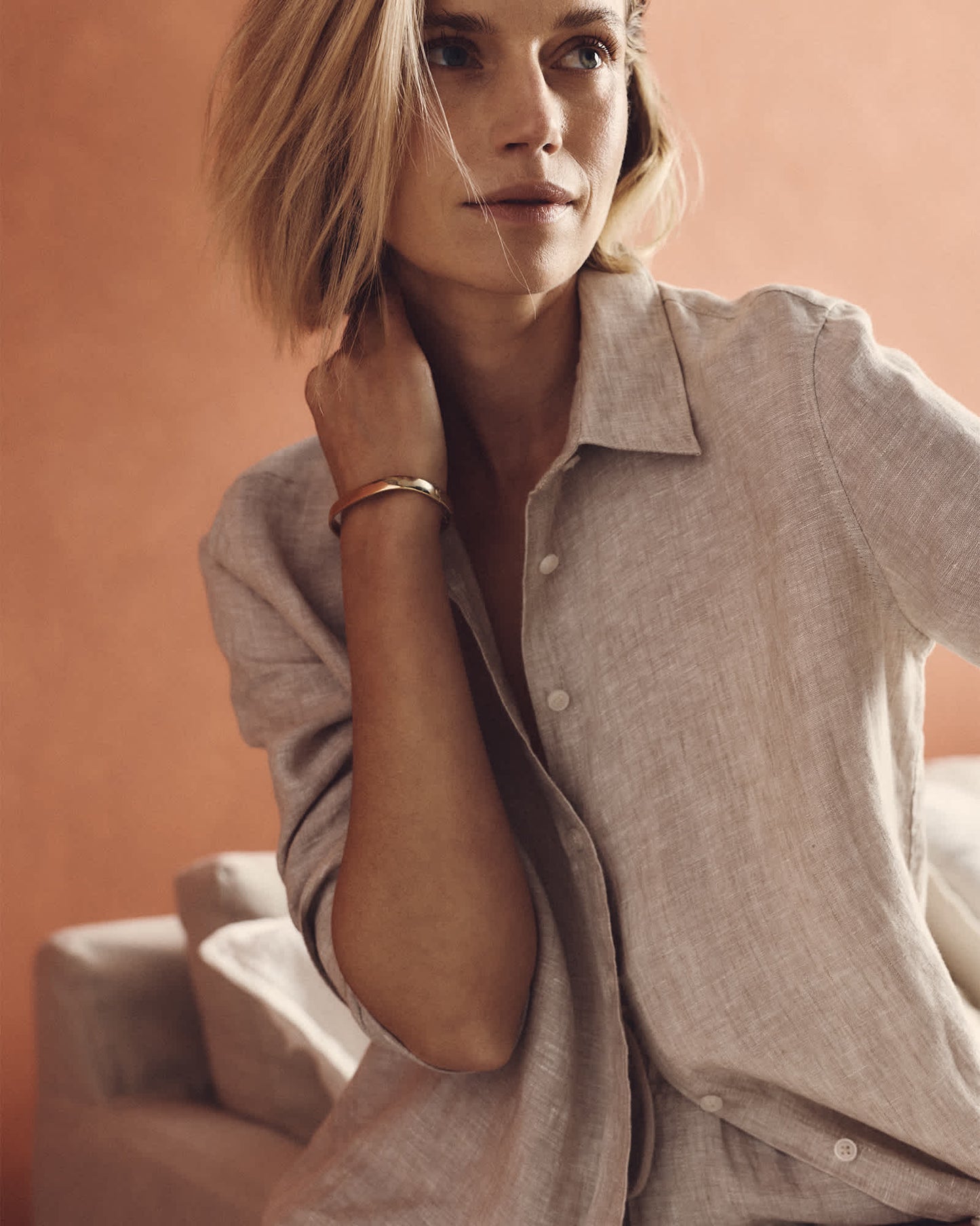 Casual Relaxed Button Shirt