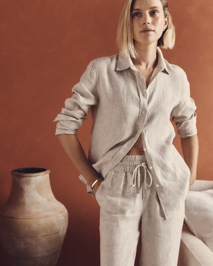 Casual Relaxed Button Shirt