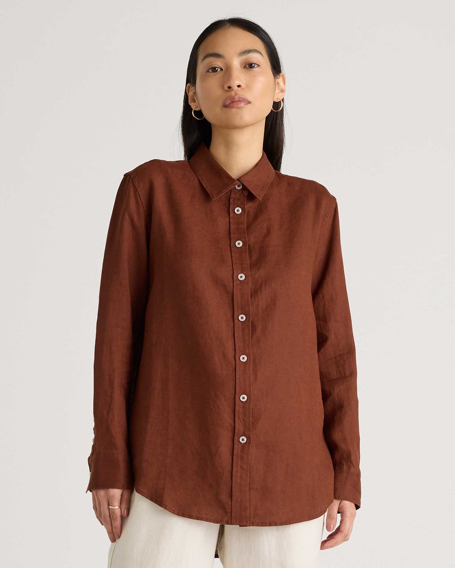 Casual Relaxed Button Shirt
