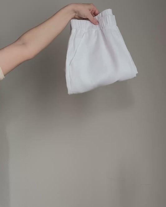 High Waist Flowy Wide Leg Pants