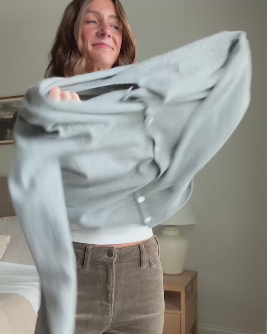 Lightweight Loose Knit Cardigan